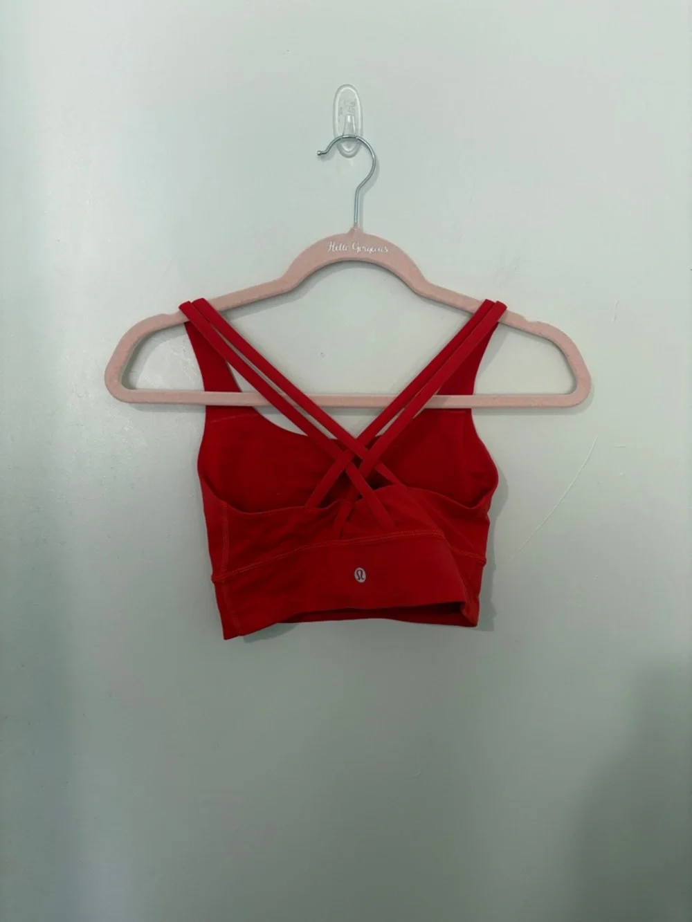 lululemon athletica Red Strappy Sports Bra - Picture 2 of 3